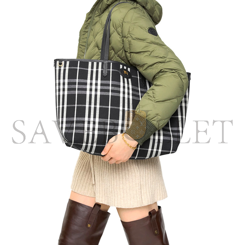 BURBERRY MEDIUM REVERSIBLE BLOOMSBURY TOTE 81196061 (37.5*30*17cm)